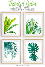 Seach more similar free transparent cliparts ,carttons and silhouettes. Beautiful Tropical Palm Watercolor Wall Art Printables Made In A Day
