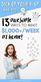 How To Earn Money From Home 12 Real Work From Home Jobs Earn Money From Home Work From Home Jobs Make Money From Home