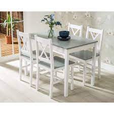 Check spelling or type a new query. White And Grey Dining Table For 4 Dreams Outdoors
