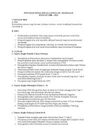 Maybe you would like to learn more about one of these? Program Kerja Kepala Sekolah Mts Al Ma Arif