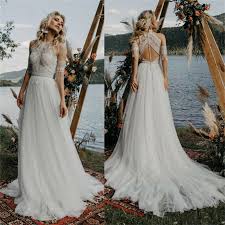 But a dramatic event upsets their dreams: Abito Da Sposa Estivo Da Spiaggia Bohemien Per Sposa 2021 Abiti Da Sposa In Tulle Di Pizzo All Uncinetto Abiti Da Fidanzamento Lunghi Boho Bespoke Occasion Dresses
