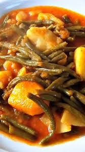Greek Cuisine Fassolakia Lathera Green Beans In Tomato Sauce Greek Recipes Greek Dishes Greek Recipes Authentic