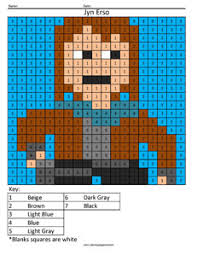 Download Star Wars Color By Number Coloring Squared