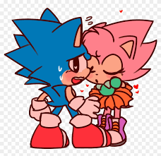 You'll both get dirty, and the. Kiss Me You Fool I Missed Valentines Day But Sonamy Classic Sonic X Classic Amy Kiss Free Transparent Png Clipart Images Download
