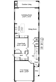 Plan 42823mj Narrow Lot Mediterranean House Plan Narrow House Plans Mediterranean House Plan House Plans