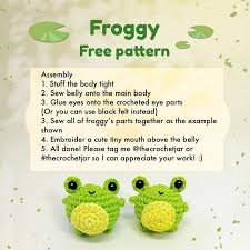 Double crochet is one of the most commonly used and versatile crochet stitches. Tiny Froggy Free Amigurumi Pattern Amigurumi Space
