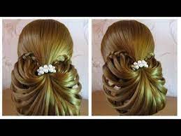 Soiffure Evening Wedding Easy Do It Yourself Hair Mid Quick And Easy Long In This Tutorial Hairstyle I Show You Simple Prom Hair Hair Styles Long Hair Styles