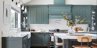 A warm palette is composed of shades with an underling gold or yellow coloring while cool tones are centered in crisp greys and blues. Kitchen Cabinet Paint Colors For 2020 Stylish Kitchen Cabinet Paint Colors