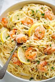 Shrimp Pasta With Lemon Cream Sauce Little Spice Jar Recipe Shrimp Recipes Easy Shrimp Recipes For Dinner Recipes