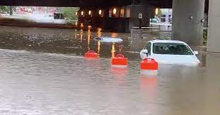 Britain weather a woman stands in the rain in horse guards parade in central london, sunday july 25, 2021. What Are Flash Floods Here Are Some Safety And Preparation Tips The New York Times