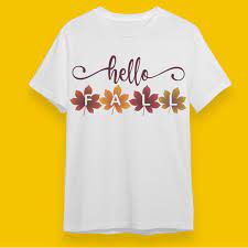 Download Hello Fall Trending Gifts Shirt For Fall Svg File Diy Crafts Svg Files For Cricut Silhouette Sublimation Files Buy T Shirt Designs