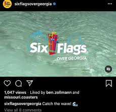 Six Flags Over Georgia Has Potentially Started A 2021 Ride Teaser Campaign I M Predicting Either A Hurricane Harbor Expansion Or A Mack Powersplash Rollercoasters