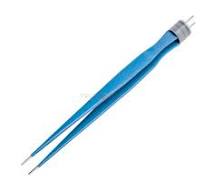 Pinça Bipolar Reta 18cm Ponta Reta : Tecnoclin Campinas/SP