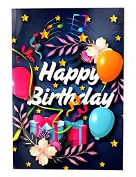 Make a virtual birthday card best 25 singing birthday cards ideas on pinterest happy is one of the pictures that are related to the picture before in the collection gallery, uploaded by birthdaybuzz.org.you can also look for some pictures that related to birthday cards by scroll down to collection on below this picture. Time Trading Corporation Happy Birthday Musical Singing Greeting Card With A Touch Of Sound For Friends Wife Husband Relatives Children Parents Amazon In Office Products