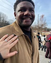 we're engaged! 💍❤️ looking back at this past year all we can see is growth  within ourselves + our relationship. we've been reminded that marriage is  between two believers who ultimately choose