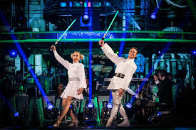 Kellie Bright Kevin Clifton Charleston To Star Wars Cantina Strictly Come Dancing 2015 Strictly Come Dancing Dance Star Wars