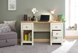 Your study desk is something that will help you stay focussed, create an environment for working, keep your stuff in one single place and make sure that you are never again seeing a cluttered desk to distract you. Gfw Lancaster Study Desk Dressing Table In Cream By Gfw