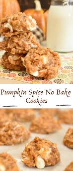 Pumpkin Spice No Bake Cookies Desserts Cakerecipe Chocolate Pumpkin Spice Pumpkin Recipes Pumpkin Spice Cookies