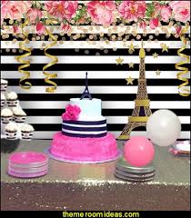 With these paris party that's the color theme i chose for our paris party. Decorating Theme Bedrooms Maries Manor Paris Party Decorations Paris Themed Party Supplies Party In Paris French Birthday Party Decorations Pink Paris Party Paris Party Balloons Eiffel