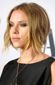 Choppy Bob Celeb Hairstyle Scarlett Johansson Hairstyle Short Hair Styles Hair Styles