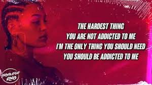 Mar 12, 2021 · addicted chords by jorja smith. Jorja Smith Addicted Lyrics Youtube