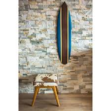 Articles similaires à mur accrochant le décor de planche de surf de planche. Planche De Surf Decorative En Bois 1m20 Cdiscount Maison