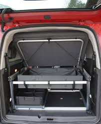 Fred Bettsystem Mit Kofferaum Tasche In 2020 Volkswagen Caddy Camping Box Vw T6