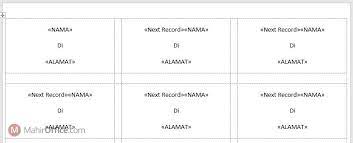 Template undangan yang dishare disini bukan hanya 5 tapi banyak sampai lebih dari 50 template undangan dengan file cdr dan photoshop, kalau mau diedit di word tentu juga bisa tapi ada caranya. Cara Membuat Print Label Undangan Otomatis Pada Word