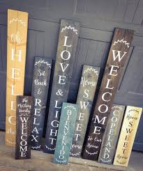 Our jumbo front porch welcome signs stand 60 tall and are ready to be placed on your front porch. 18 Welcome Porch Signs To Showcase At The Front Door