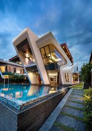 Maison De Nos Reves Luxueuse Belle Piscine Bel Eclairage Confortable Cosy Spacieuse Fo House Designs Exterior Architecture Building Modern House Design