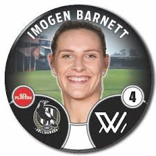 2022 AFLW Collingwood Player Badge