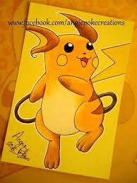 Dessin Pokemon Raichu Dessin Pokemon Dessin Crayon De Couleur Dessin