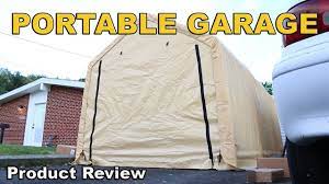 Harbor Freight Portable Garage Review 10 X 17 Youtube Portable Garage Carport Sheds Garage