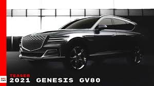 Hey guys, this is the new 2021 hyundai genesis gv80 luxury suv! 2021 Genesis Gv80 Suv Teaser Youtube