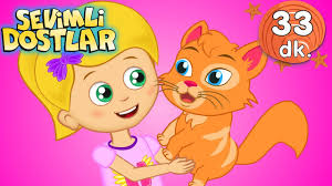 Kedi Miyav Dedi Sarkisi Ve Devaminda 30 Dk Sevimli Dostlar Bebek Sarkilari Adisebaba Tv Kids Songs Youtube