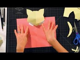 Make sure that at the tip of the wing you stop, skip a little space and then draw the. Creating Pop Ups Is A Form Of Paper Engineering That Is Easy And Really Fun This Page Guides Beginne Birthday Card Pop Up Birthday Cards Diy Cat Birthday Card