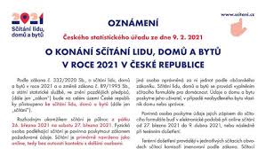 Zrovna jsem si tak říkala, že v minulosti bylo nutné dělat sčítání lidu, ale díky moderním technologiím to jistě už není třeba. Informace Ceskeho Statistickeho Uradu Ke Scitani Lidu Domu A Bytu Mesto Pisek