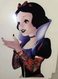 Bad Snow White Disney Princess Tattoo Disney Characters Tattoos Goth Disney