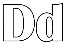 Print the pages, color and assemble into a book. The Letter D Coloring Pages Coloring Home