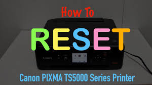 Install canon pixma ts 5050. How To Reset Canon Pixma Ts5000 Series All In One Printer Youtube