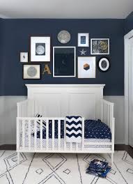 Take inspiration from this baby room. Blue Baby Boy Room Design Novocom Top
