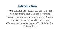 Последние твиты от association of malaysian optometrists (amo) (@optometry_msia). Association Of Malaysian Optometrists Youtube
