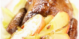 Pigeons Au Miel Et Aux Pommes Jonagold Recettes De Cuisine Pigeon Recette Recette