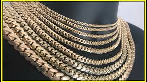 Miami Cuban Link Sizing Guide