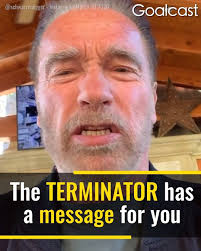 Arnold Schwarzenegger Delivers Quarantine Message