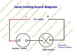 If you follow the circuit diagram from one side of the cell to the other, you can only pass through all the different components if you follow all the branches. How To Make A Series Testing Board Electricalonline4u