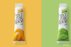Free Paint Tube Mockup Zippypixels Paint Tubes Mockup Packaging Mockup