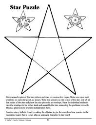 Printable page for brain teaser book. Star Puzzle Worksheets Printables Scholastic Parents