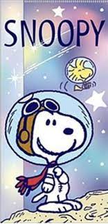 snoopy in space スヌーピー イラスト