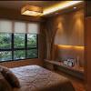 A contemporary small bedroom with a storage bed, a ledge with a gallery wall, a wicker lamp and potted greenery. Https Encrypted Tbn0 Gstatic Com Images Q Tbn And9gcrcosyid1jt7zntslnudadjqyhsi4iqfxny2zmu3fqyya Pyr8e Usqp Cau
